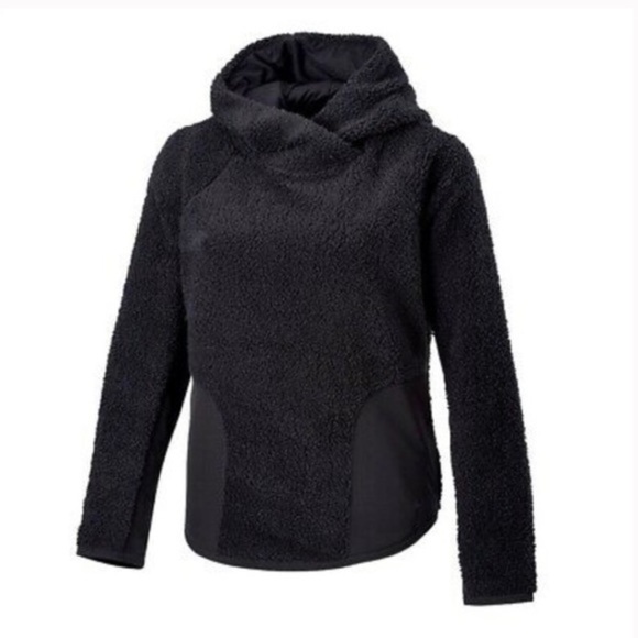 Nike Therma Women’s Long Sleeve Sherpa Training Hoodie - Picture 1 of 16